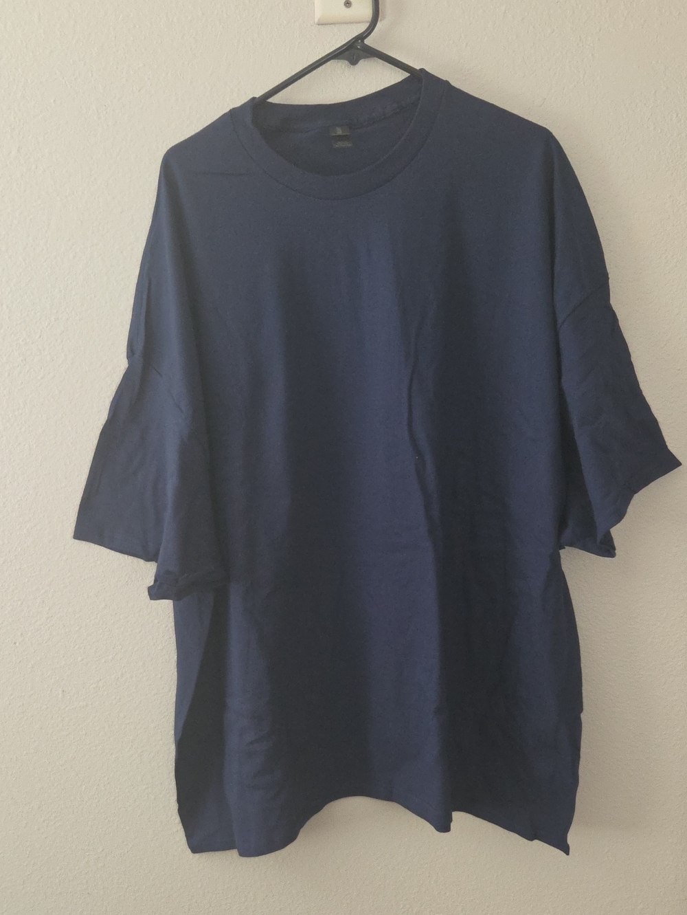 Gildan Navy Short Sleeve Crew Neck Tee